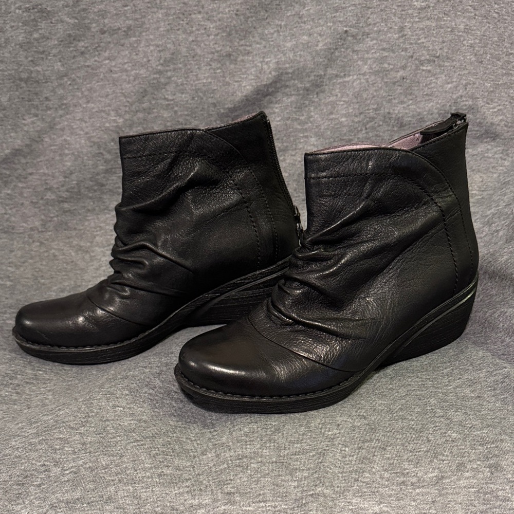 Dansko Arisa Black Ankle Boots size 36